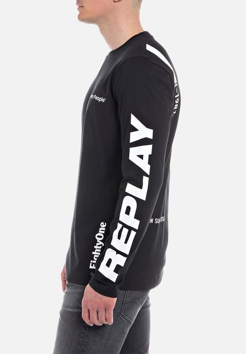 Replay - T-shirt - black 