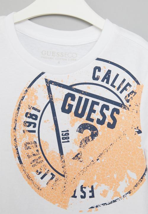 GUESS - Short sleeve T-shirt - pure white