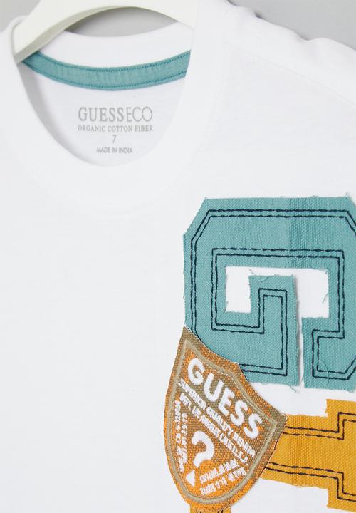 GUESS - Short sleeve T-shirt - pure white