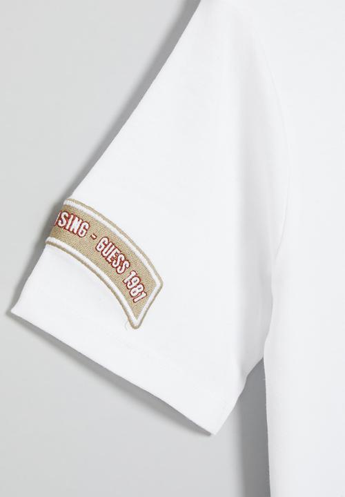 GUESS - Short sleeve T-shirt - pure white