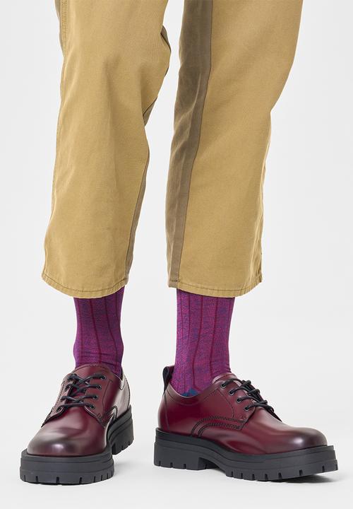 Happy Socks - Dressed minimal compact sock - dark purple