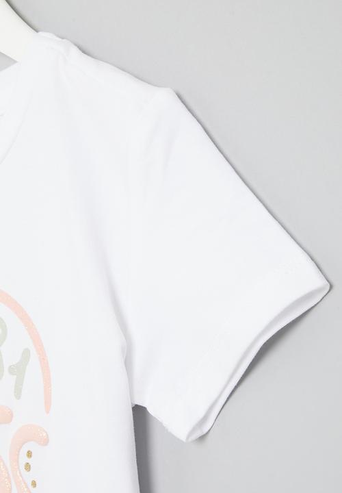 GUESS - Short sleeve T-shirt - pure white