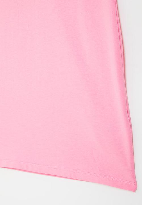 GUESS - Sleeveless dress core - pinky flower