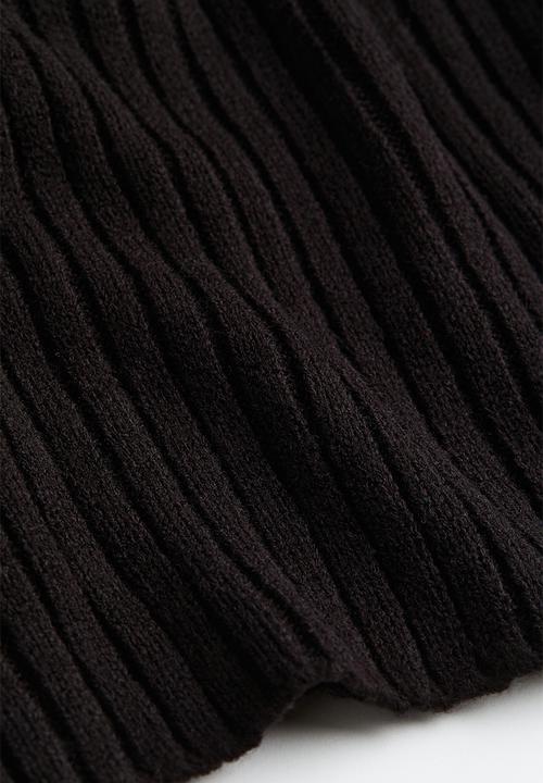 H&M - Rib-knit jumper - black