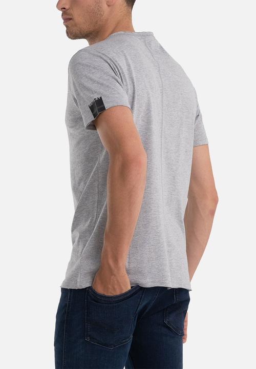 Replay - T-shirt - dark grey melange
