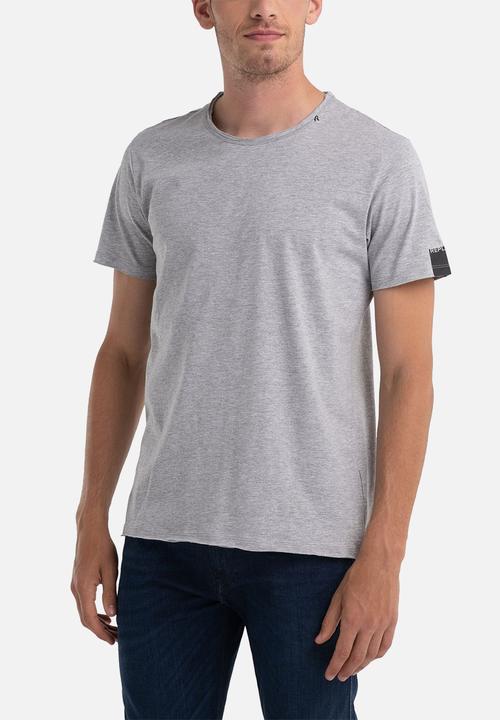Replay - T-shirt - dark grey melange