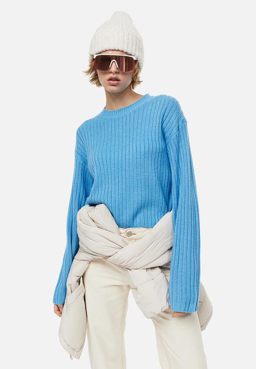 H&M - Rib-knit jumper - blue