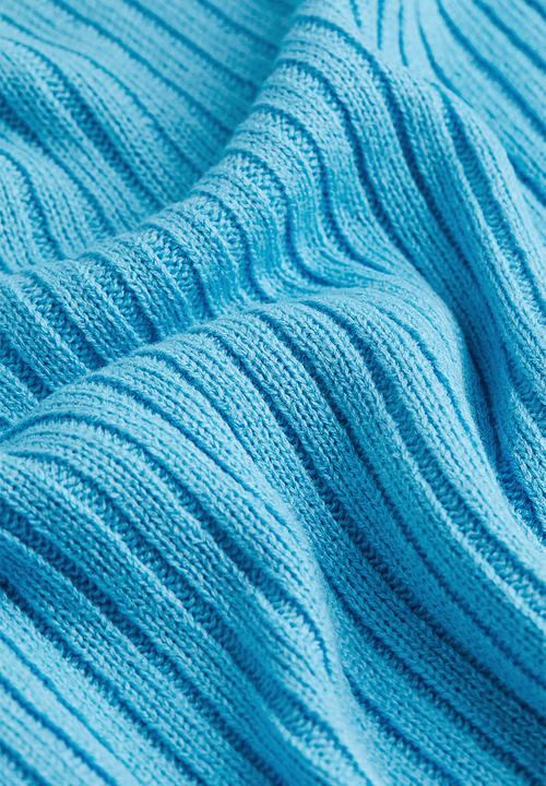 H&M - Rib-knit jumper - blue