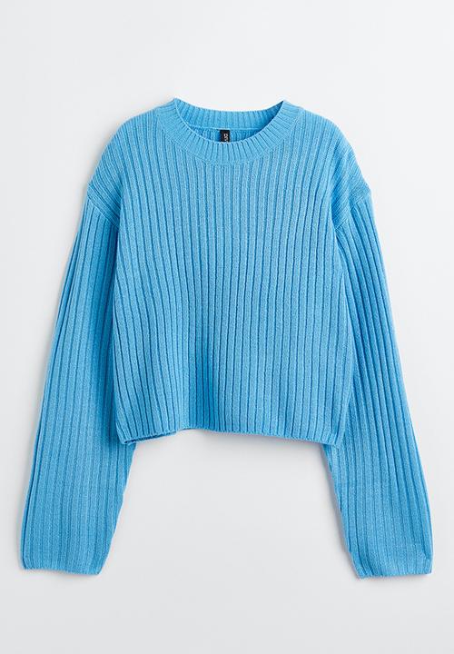H&M - Rib-knit jumper - blue