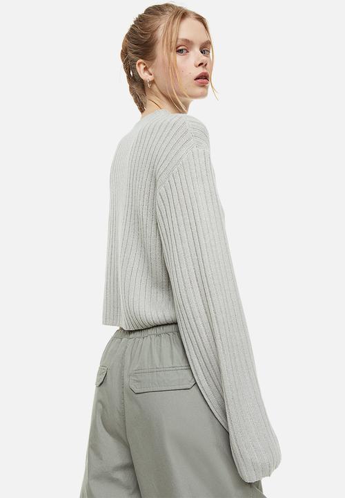 H&M - Rib-knit jumper - grey
