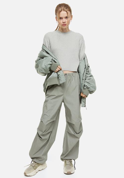 H&M - Rib-knit jumper - grey