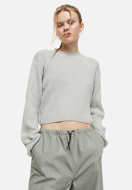 H&M - Rib-knit jumper - grey