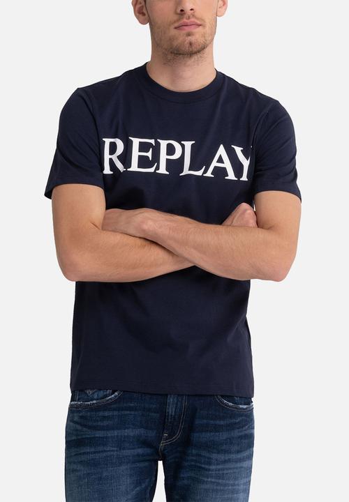 Replay - T-shirt - navy