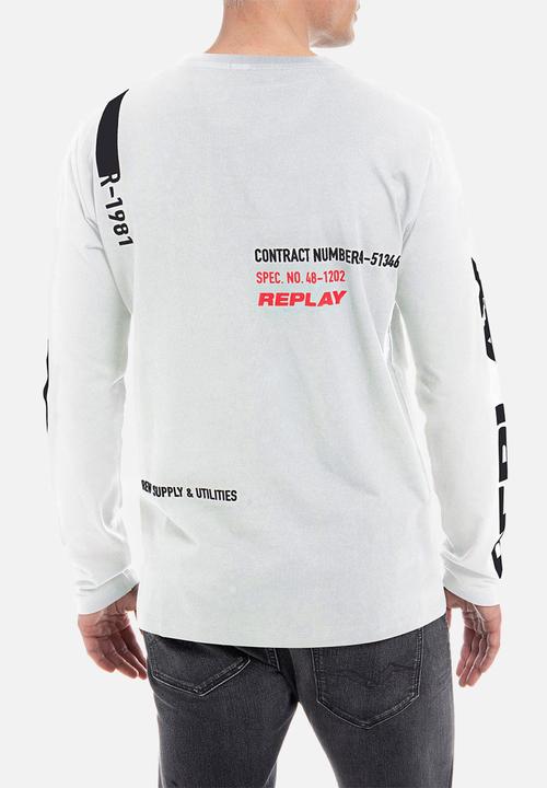Replay - T-shirt - white