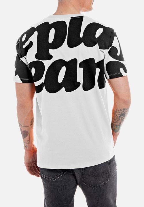 Replay - T-shirt - white 