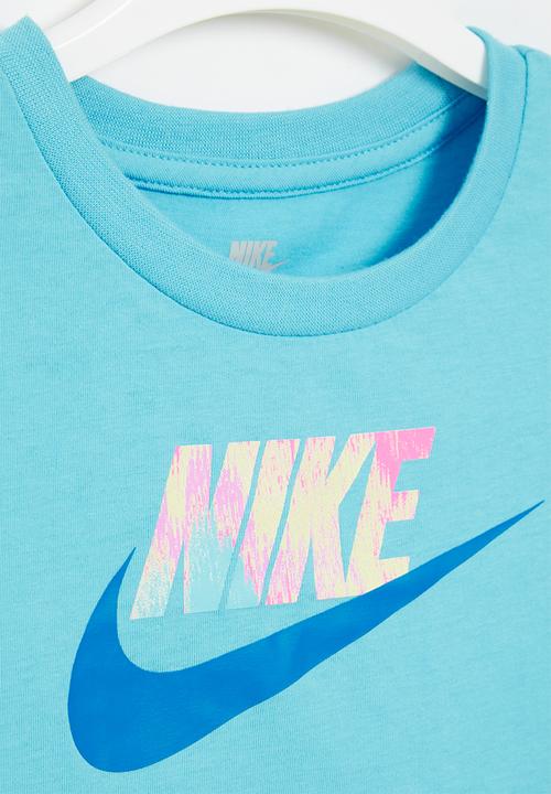 Nike - Nkg digi dye futura tee - baltic blue