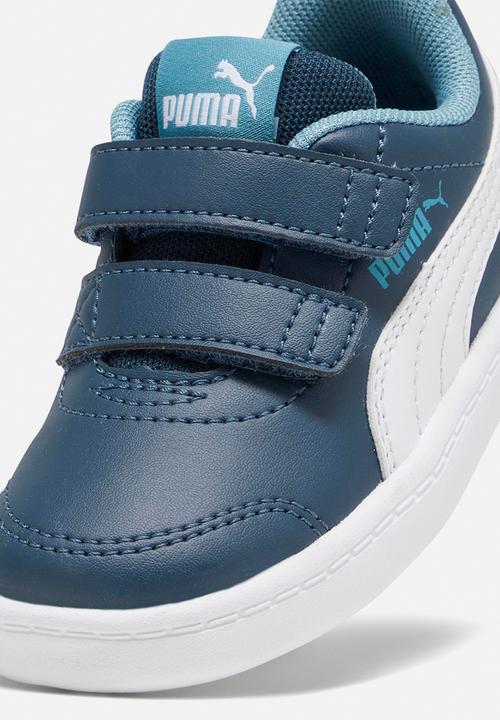 PUMA - Courtflex v2 v inf - dark night-puma white