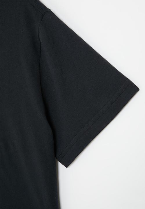 Nike - G nsw tee essntl short sleeve boxy - black & white