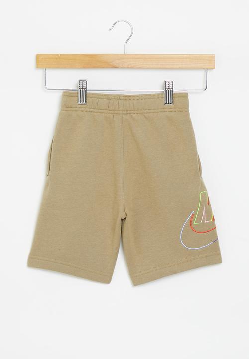 Nike - Nkb b nsw club hbr core short - khaki
