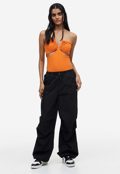 H&M - Cut-out thong body - orange