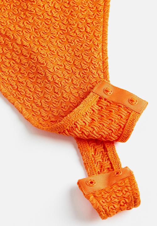 H&M - Cut-out thong body - orange
