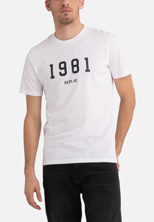 Replay - T-shirt - white 