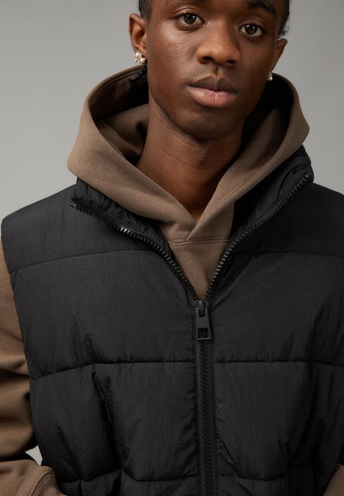 Factorie - Everyday puffer vest - black