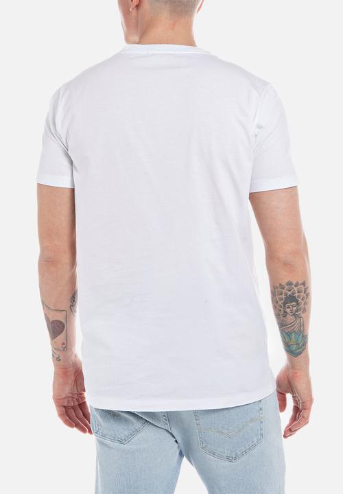 Replay - T-shirt - white 