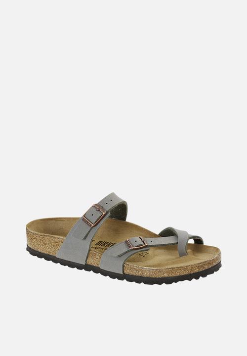 Birkenstock - Mayari birkibuc regular - stone