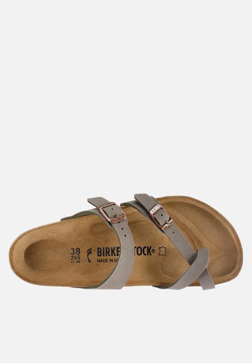 Birkenstock - Mayari birkibuc regular - stone