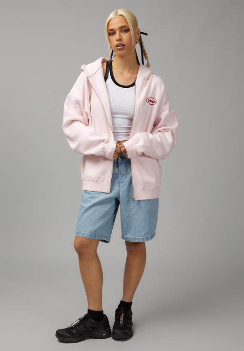 Factorie - Oversized zip through hoodie - bellarina/santa clarita
