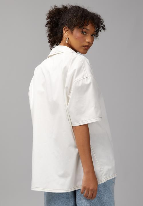 Factorie - Bowling shirt - white