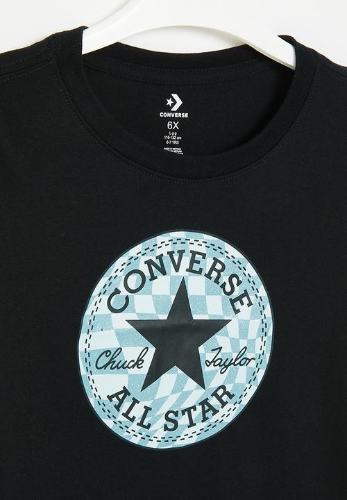 Converse - Short sleeve chuck patch gfx T-shirt - black