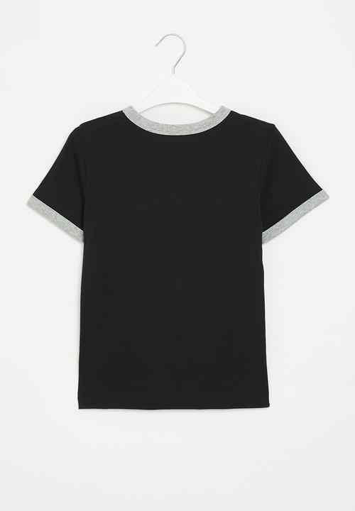 Converse - Core ringer tee - black