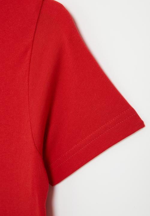 POLO - Boys crested short sleeve tee - red
