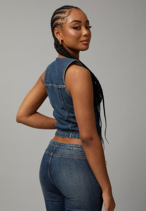 Factorie - Denim vest - blue