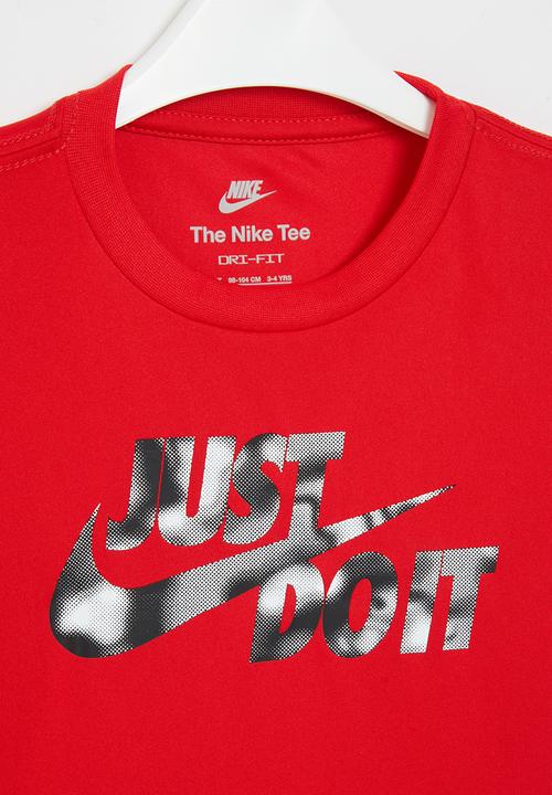 Nike - Nkb all day play tee - university red
