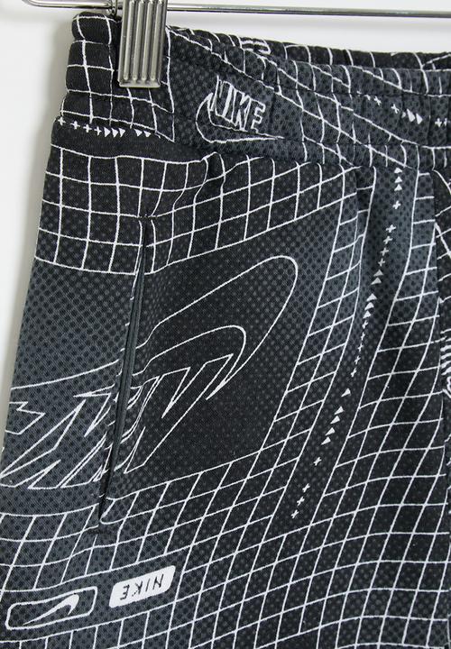 Nike - Nkb b nsw club ssnl aop short - iron gray