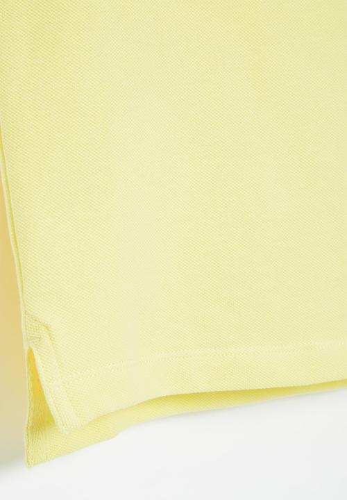 POLO - Girls classic short sleeve golfer - yellow