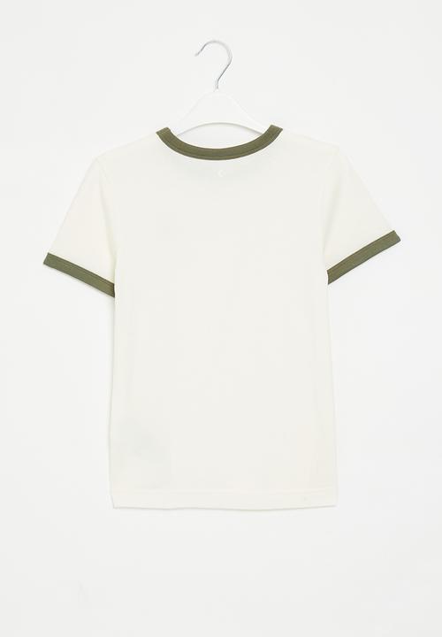 Converse - Core ringer tee - egret