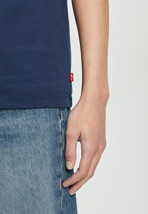 Levi’s® - Graphic crew neck tee za ssnl core bw dre - navy