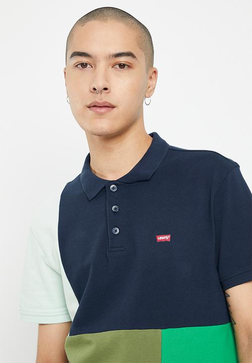 Levi’s® - Ama hm polo - expresive dusty aqua 