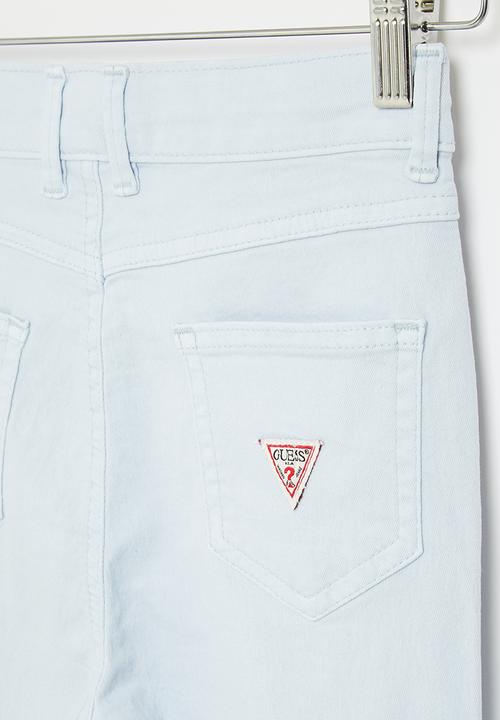 GUESS - Stretch bull denim pant core - airway blue
