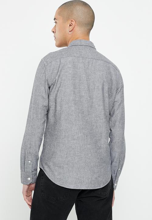 Levi’s® - Ls battery hm shirt slim - black agate 