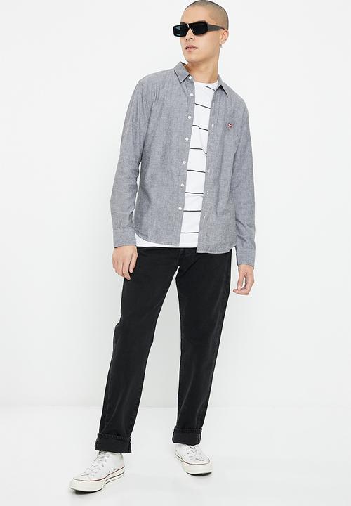 Levi’s® - Ls battery hm shirt slim - black agate 