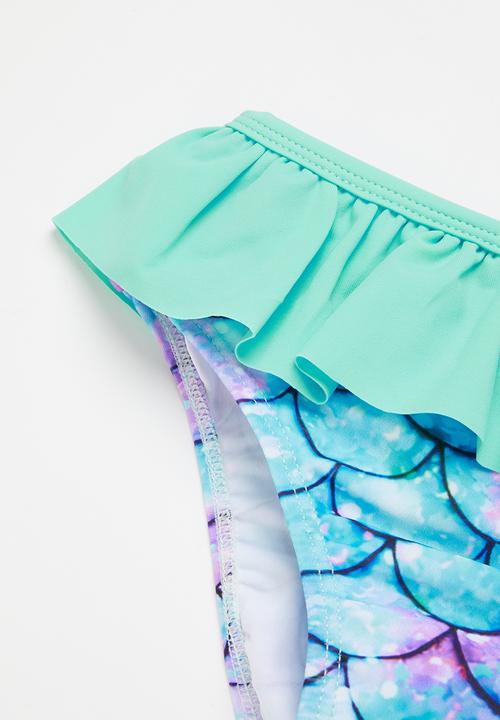 Pop Candy - Rashvest & bottom swim set - blue 