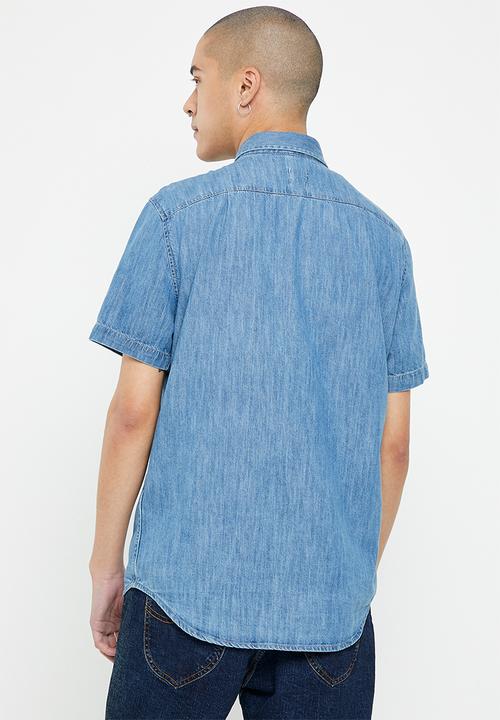 Levi’s® - Ss classic 1 pkt std za frankin stone w - navy 