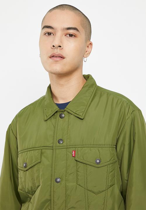 Levi’s® - Relaxed fit padded truck - sea moss 