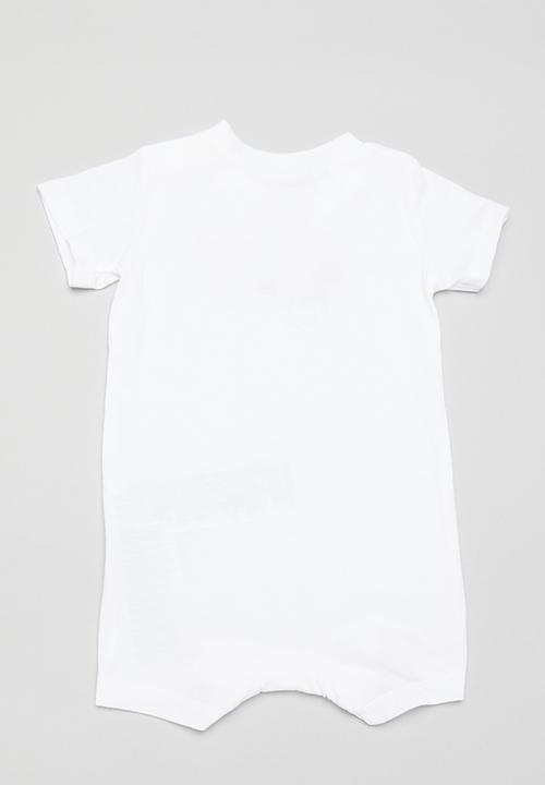 Levi’s® - Lvb doodle batwing romper - bright white
