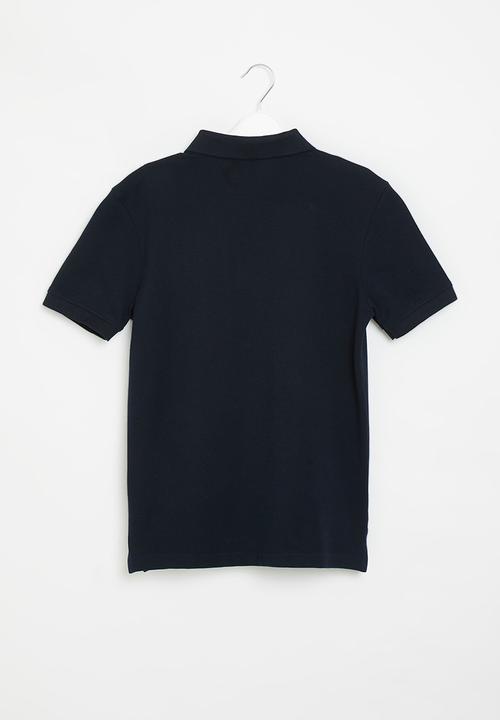 POLO - Boys equestrian short sleeve g - navy/green